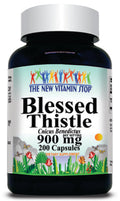 Blessed Thistle Extract 900mg | Highest Potency | 200 Capsules | Cnicus benedictus
